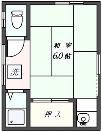 東山荘の物件間取画像